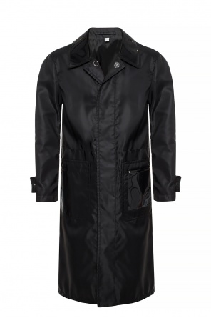 Coat with decorative collar, zdjęcie 1 Coat with decorative collar od Burberry
